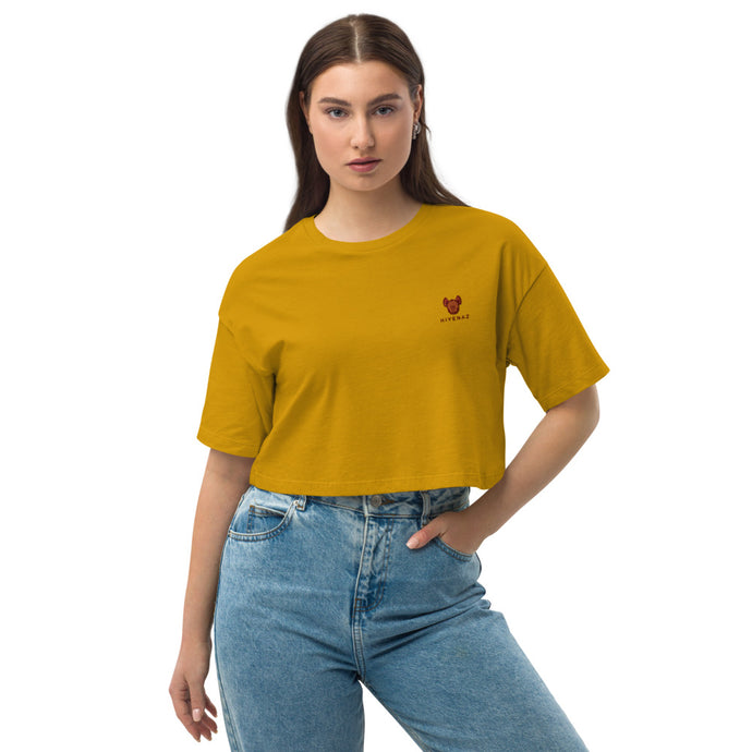 Women's Hiyenaz Shoulder Crop top